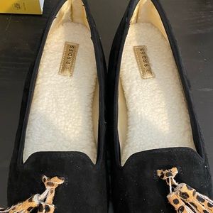 Birdies flats with fur inside